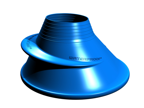 Waterproof Silicon Halsmanschetten blau